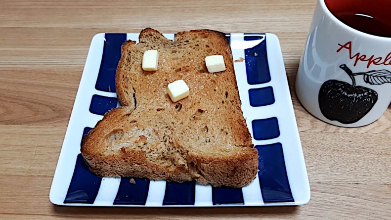 ホロ苦いインスタントコーヒーパンを作る。試食

